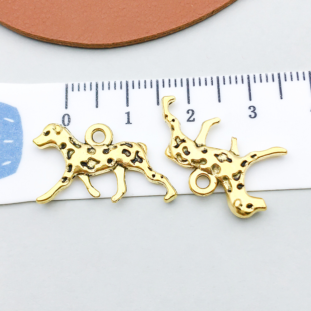 7:1 ancient gold spotted dog 13*23mm-1.3g-20557