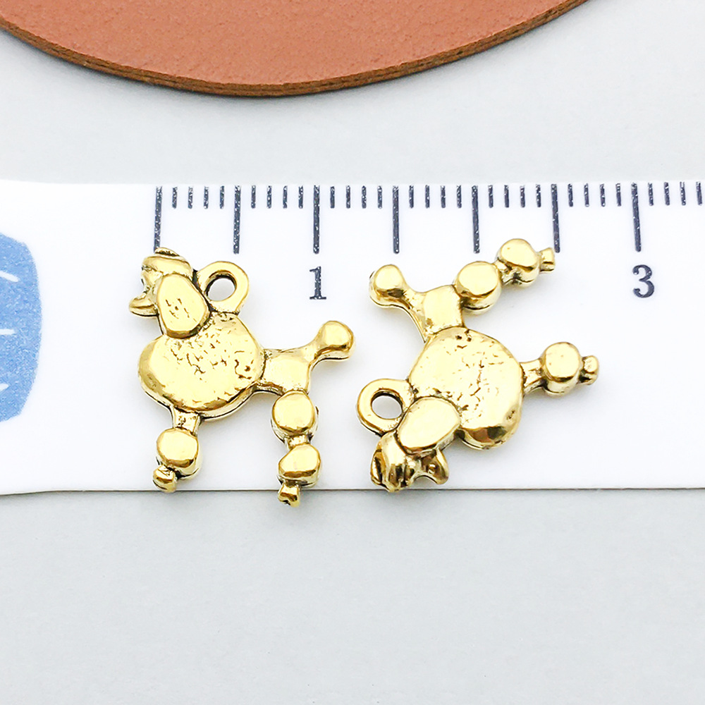 8:1 ancient gold fried dog 15*14mm-1.4g-20558