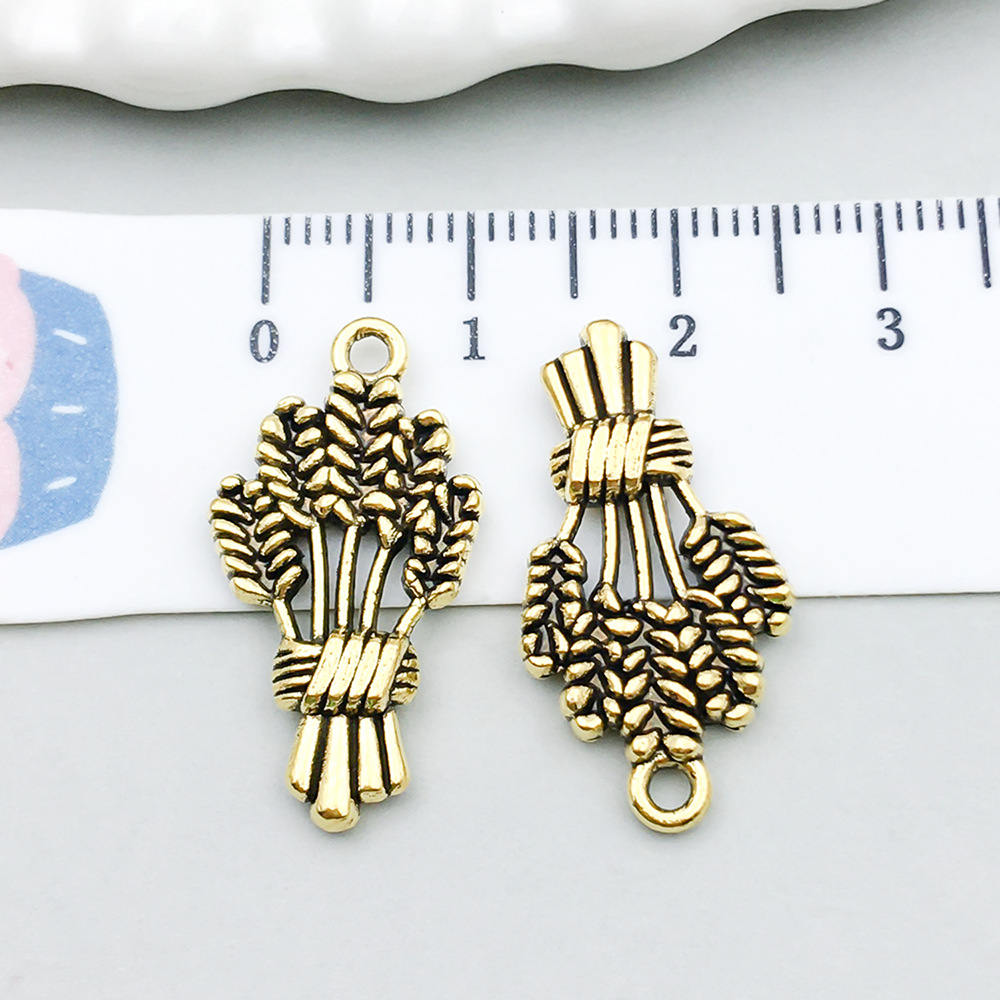 9:1 ancient gold red wine 13*24mm-1.7g-20754