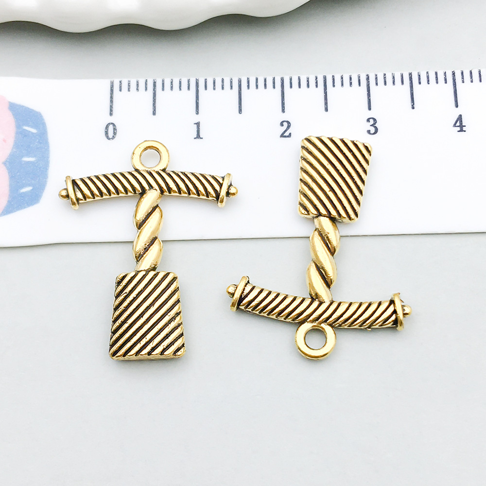 14:1 ancient gold bottle opener 20*25mm-1.7g-20759