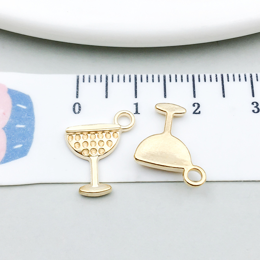 4:1 kc gold wine glass 12*15mm-0.7g-20807