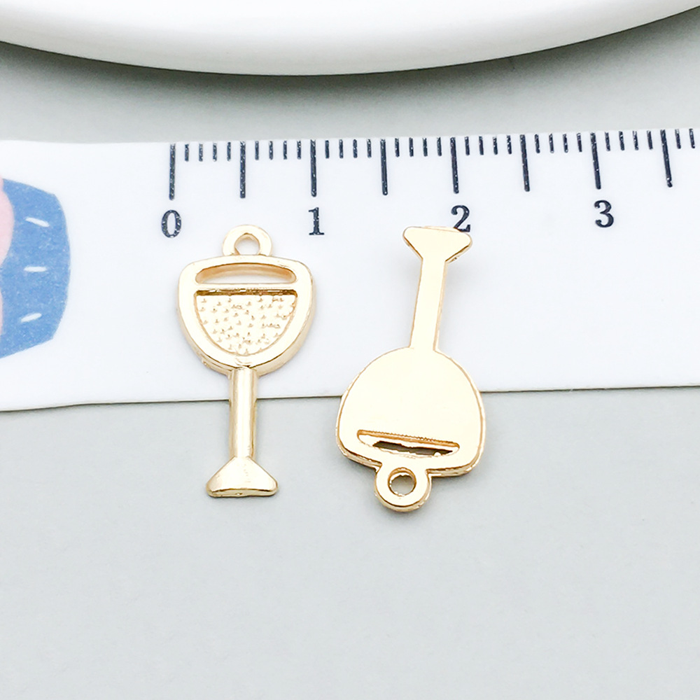 19:1 kc gold wine glass 9*19mm-0.7g-20822