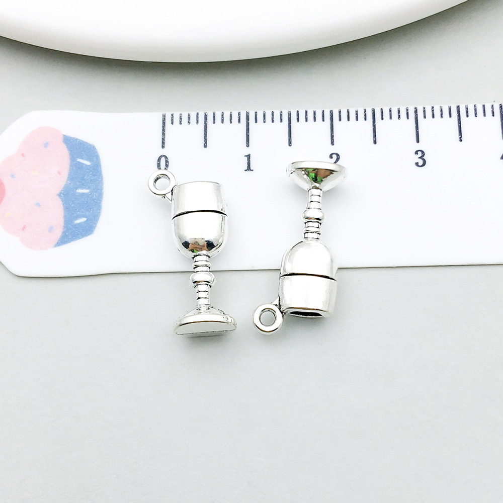 9:1 ancient silver wine glass 9*21mm-1.5g-10562