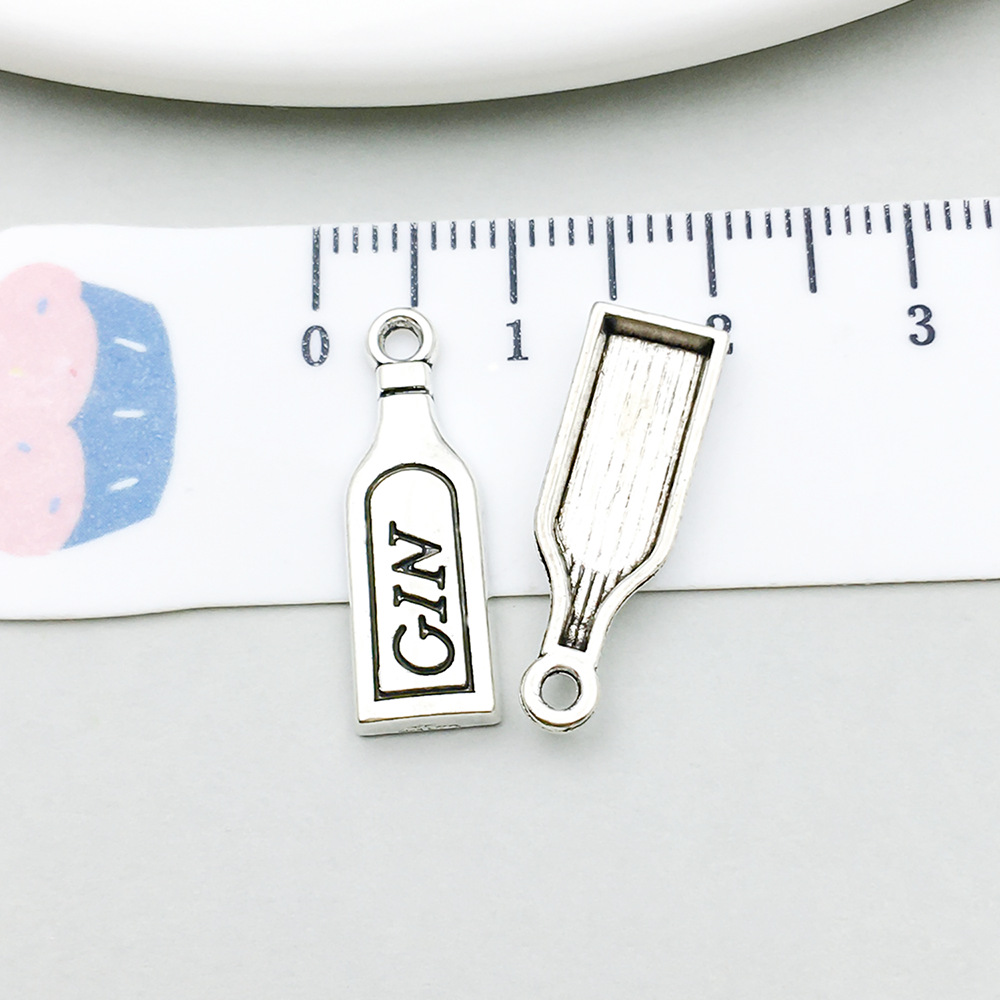 14:1 ancient silver wine bottle 7*20mm-0.9g-11324