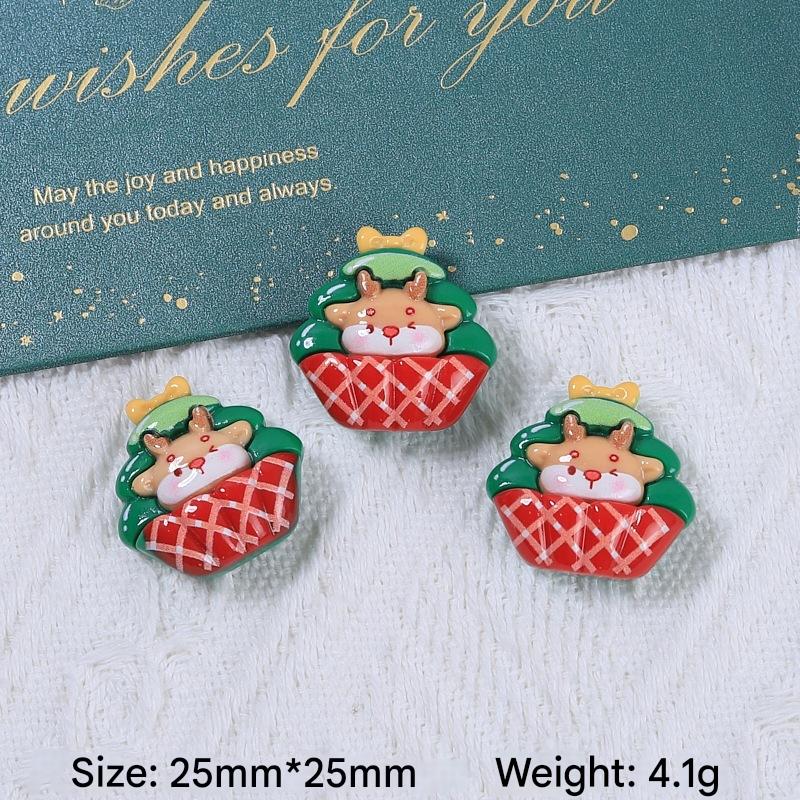 7:Christmas carnival night-elk flower basket