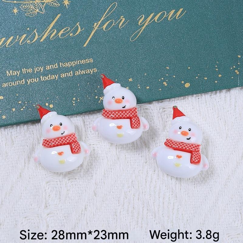 Christmas carnival night-snowman