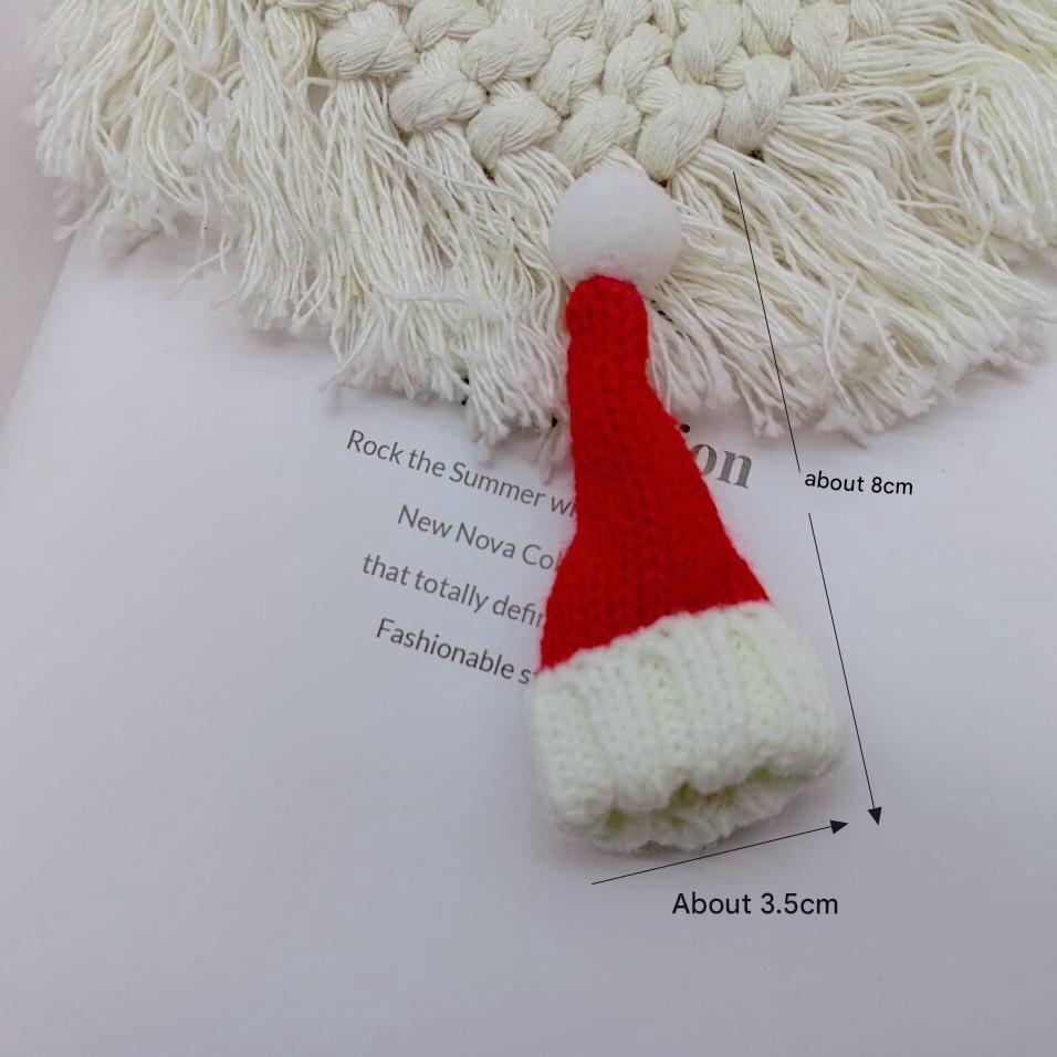 Christmas hat white ball