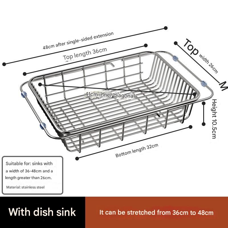 [unilaterally retractable] 36*26cm rust guaranteed