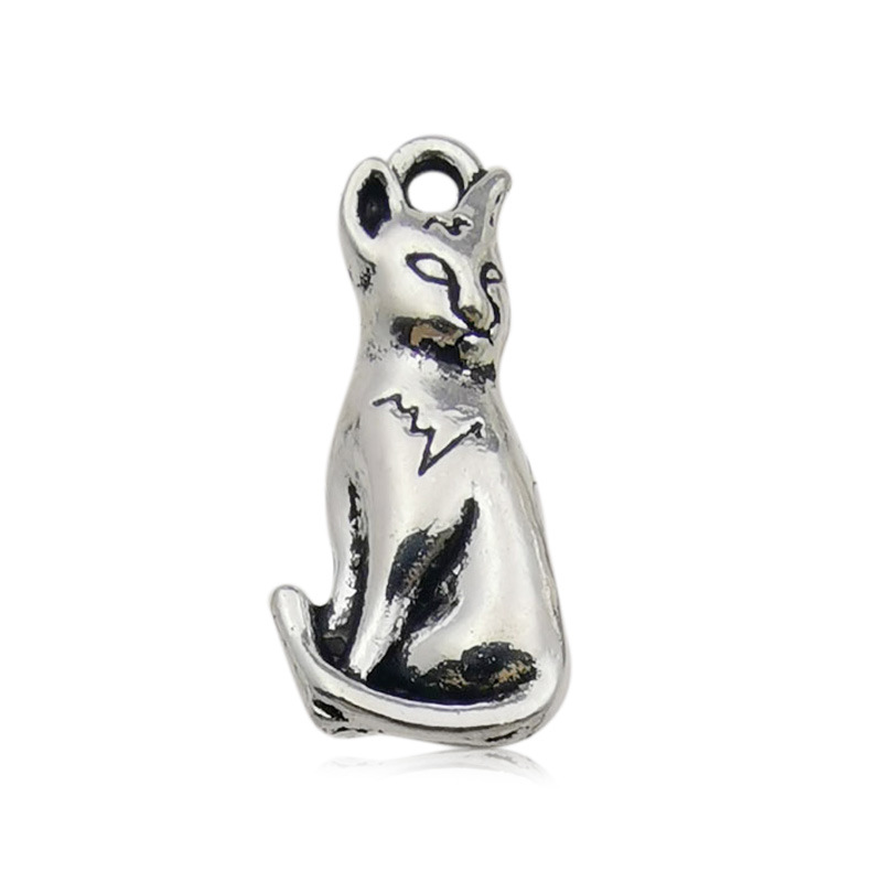 16:1 ancient silver cat 8x20mm-10863/1.5g