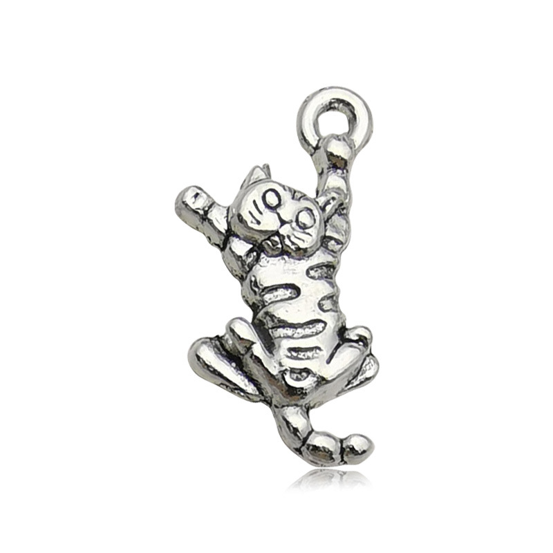 20:1 ancient silver cat 11x21mm-11294/1.2g