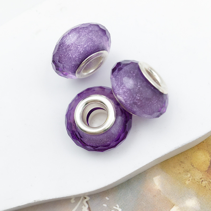 5:1 13151-purple cut sand beads 8*14 holes 5mm