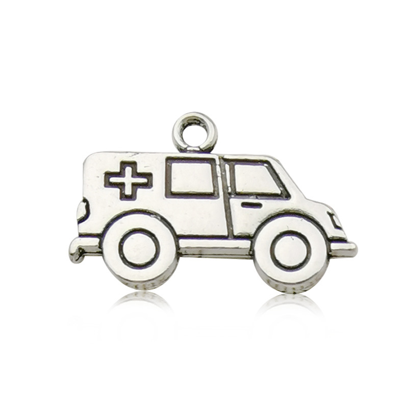 8:1 ancient silver ambulance 21 × 13mm-10435/1.3g