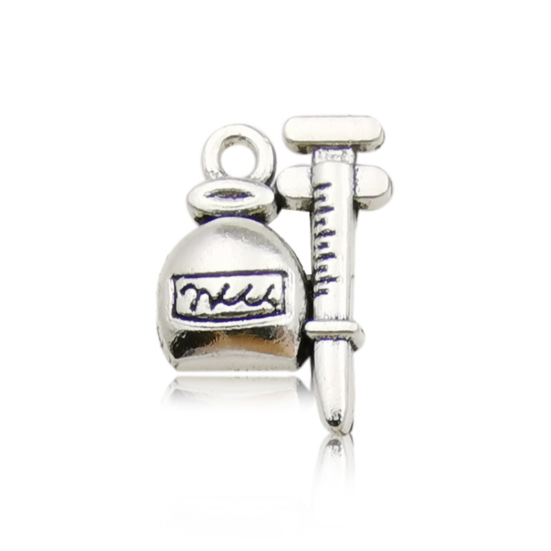 12:1 ancient silver medical syringe 13 × 18mm-10439/1.3g