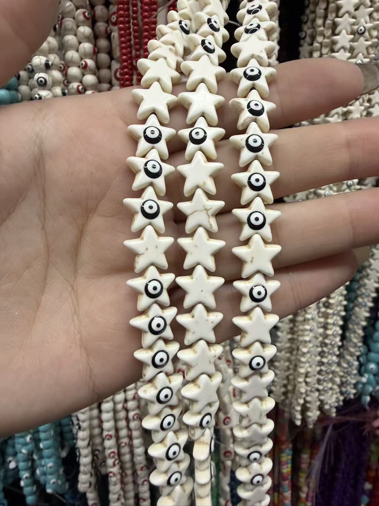 2:五角星黑眼睛12mm