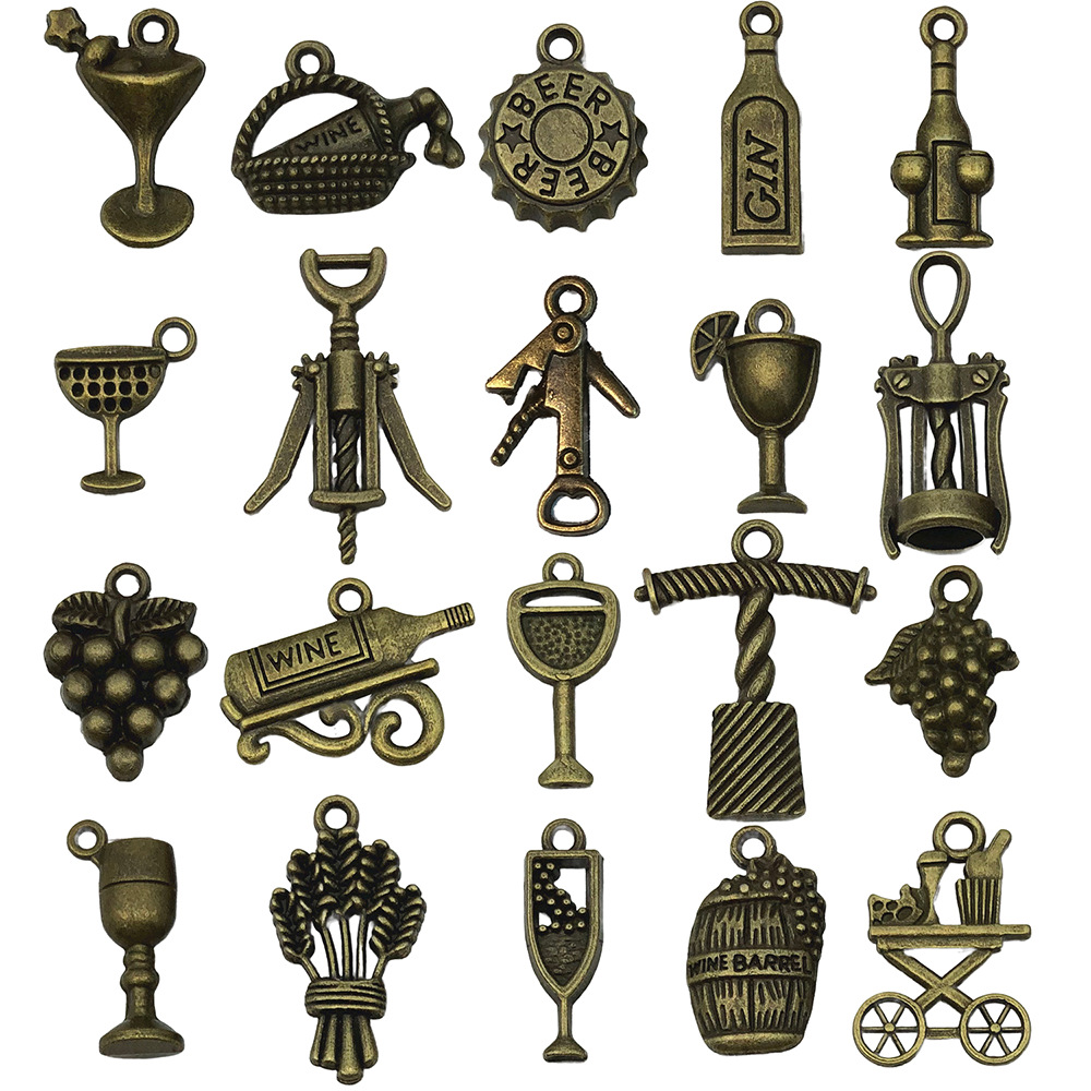 1:Mix 20pcs ancient green red wine series-23.3g-sn871