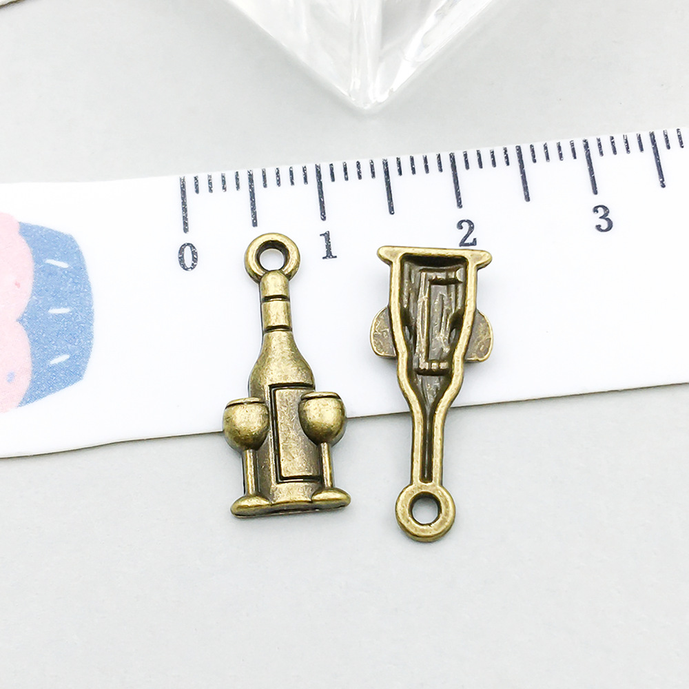 4:1 ancient green wine glass 9*21mm-0.7g-20769