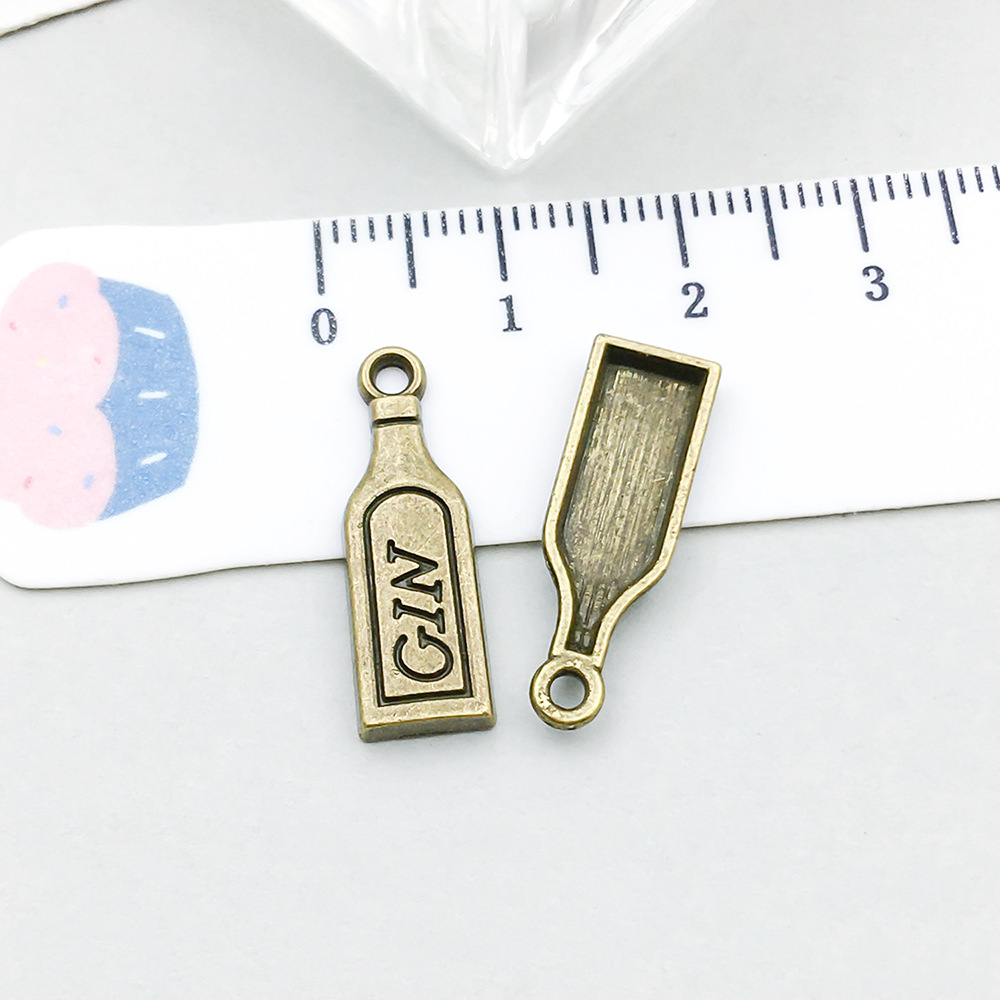 5:1 ancient green wine bottle 7*20mm-0.9g-20770