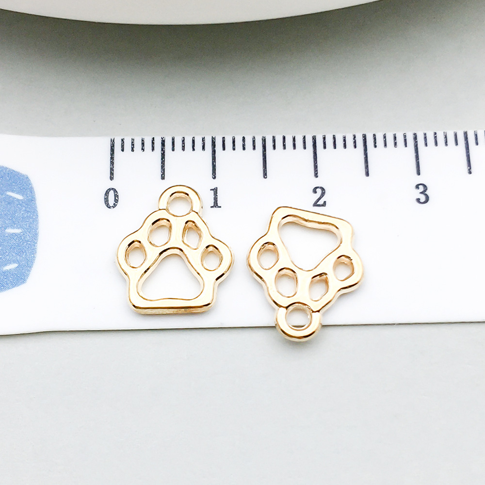 3:1 kc gold dog paw 11*13mm-0.6g-18336