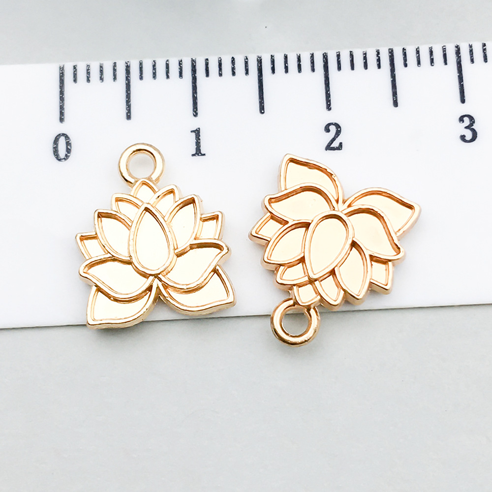 6:1 kc gold lotus 13*11mm-0.8g-20502