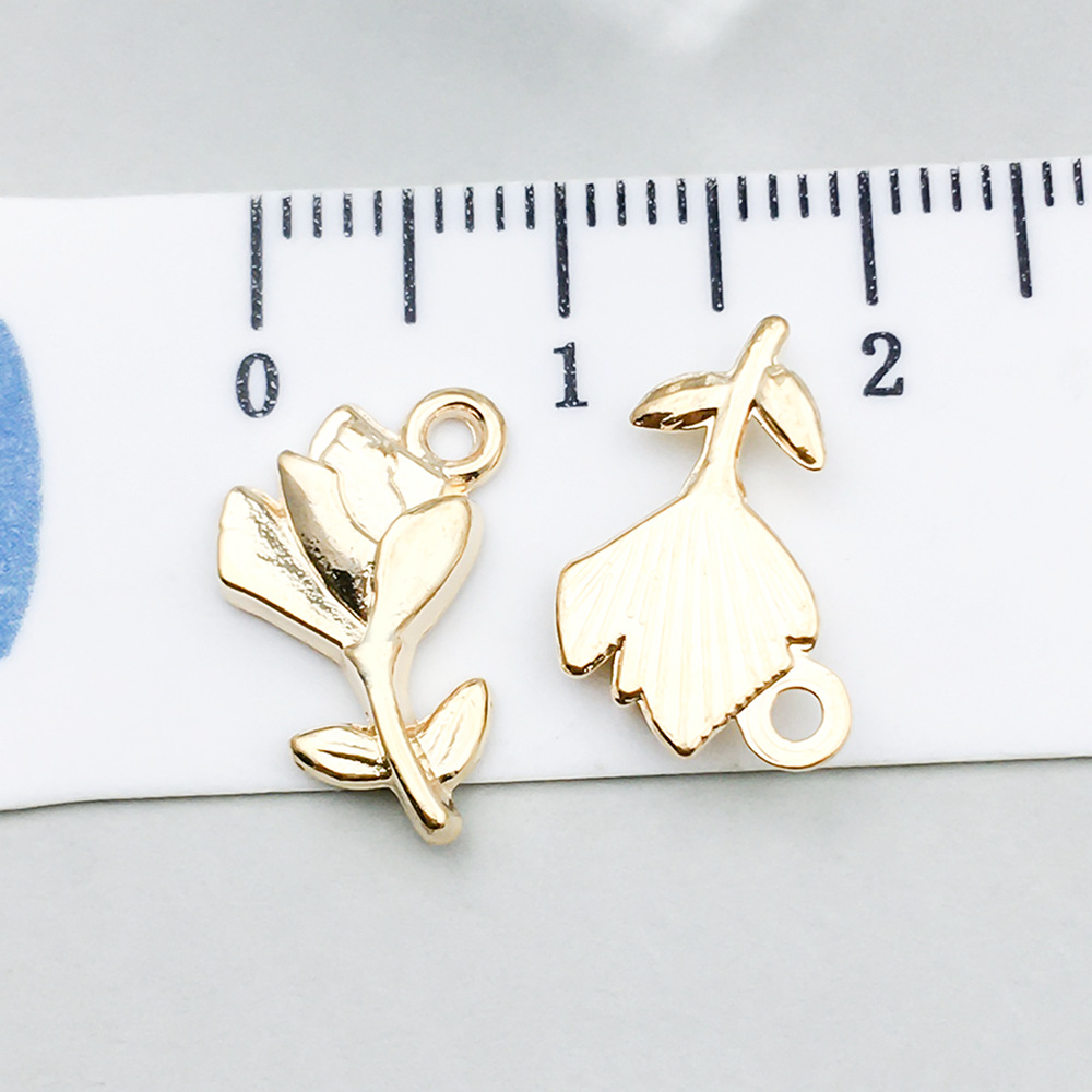 13:1 kc gold rose 15*10mm-0.7g-20509