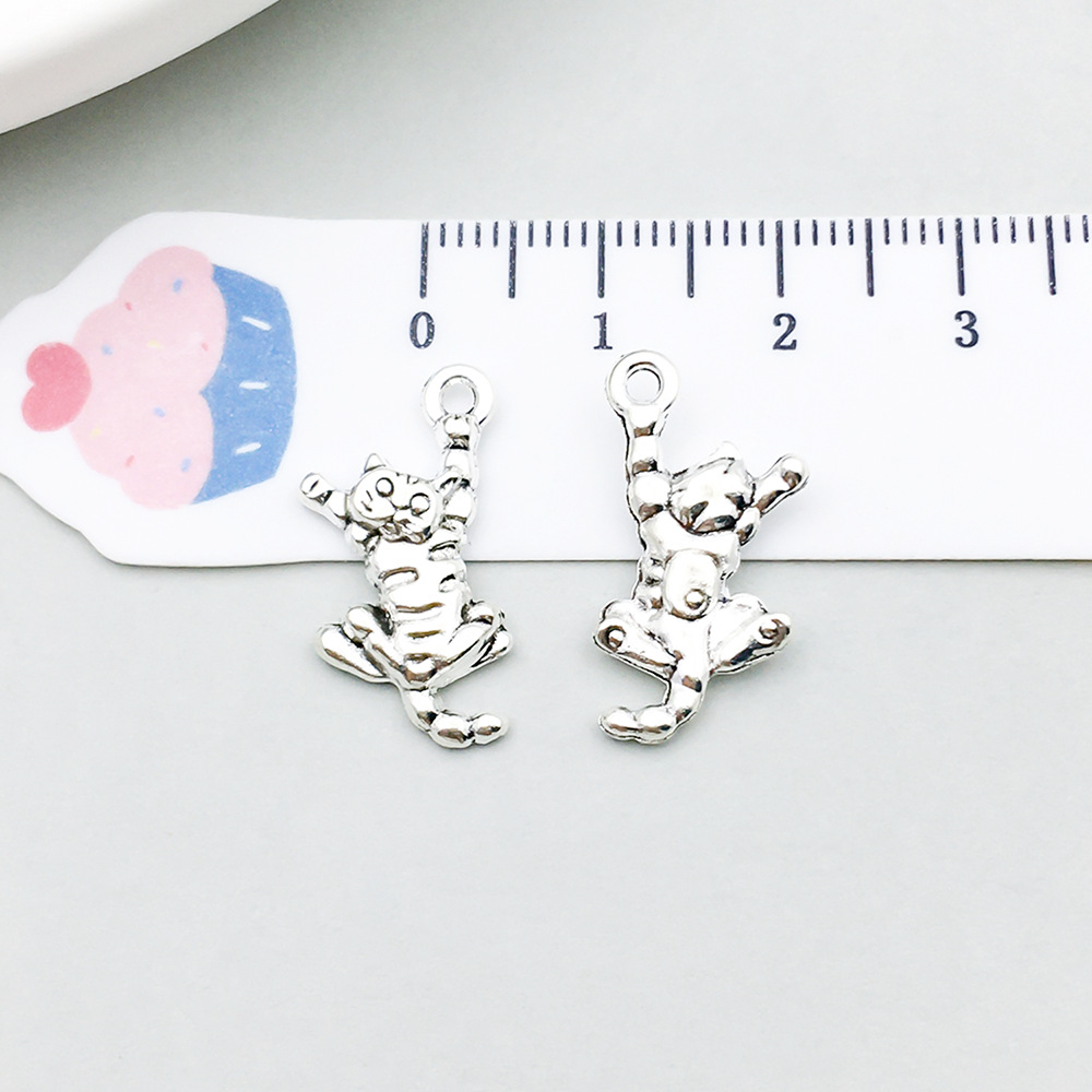 16:1 ancient silver cat 11*21mm-1.2g-11294