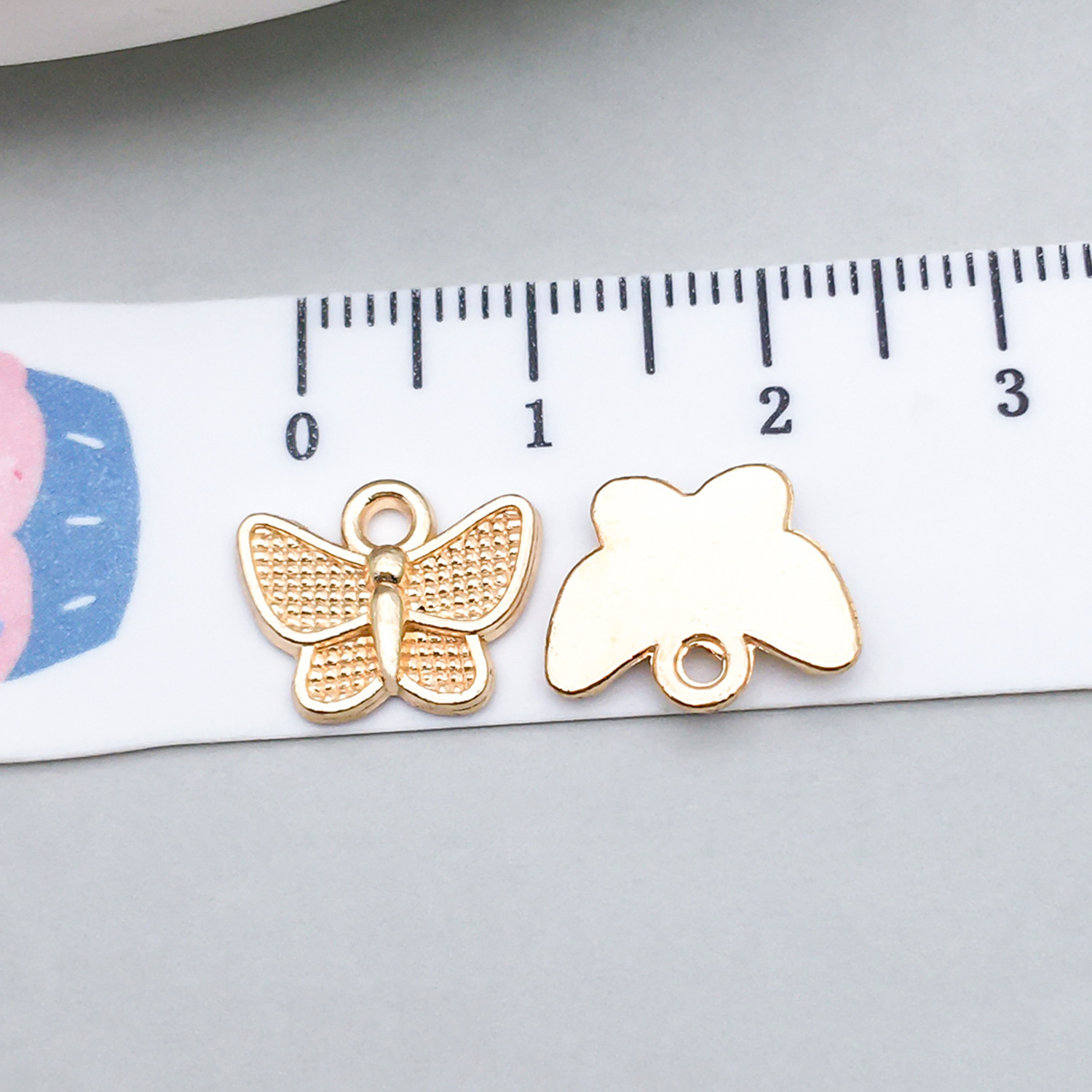 6:1 kc gold butterfly 13*10mm-0.7g-18275