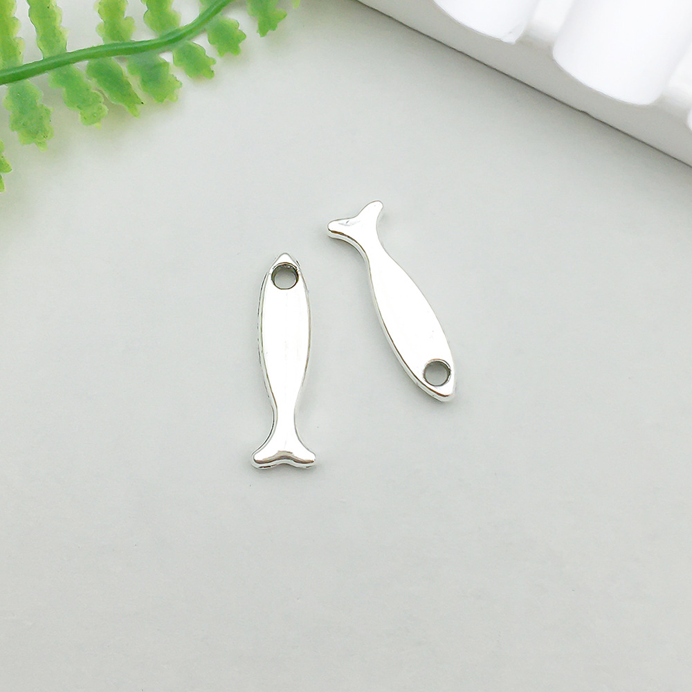 19:1 ancient silver ocean fish 5*17mm-0.6g-11317