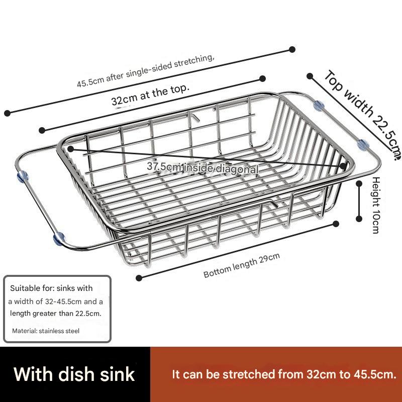 [unilaterally retractable] 32*22cm rust guaranteed