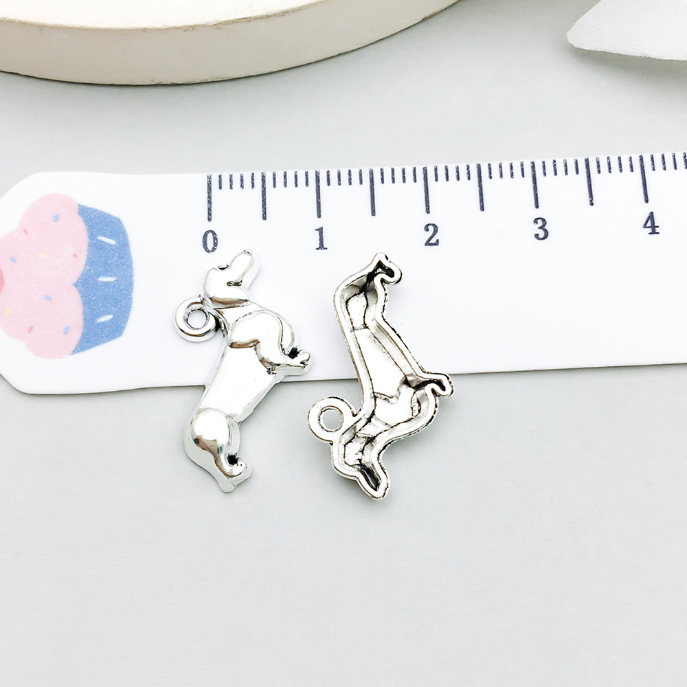 11:1 ancient silver dog 13*20mm-1.3g-9814