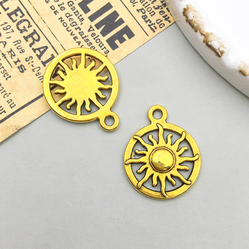 3:1 ancient golden sun 15*19mm-1.6g-10217