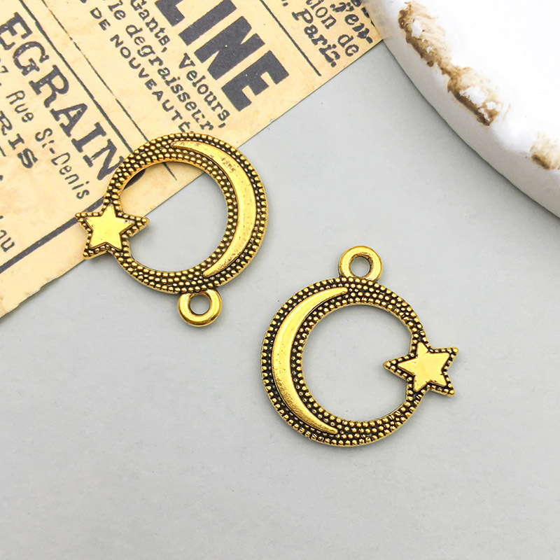 6:1 Ancient Golden Moon 17*12mm-1.1g-13557