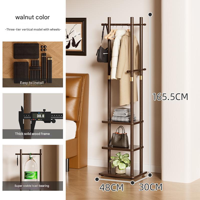 Three-layer walnut color with casters