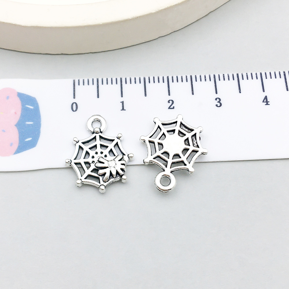 15:1 ancient silver spider web 14*17mm-0.9g-10875