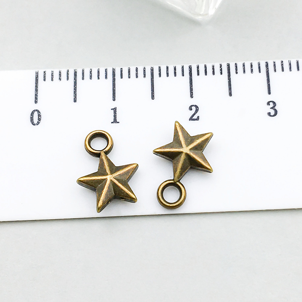 4:1 ancient green five-pointed star 8*11mm-0.4g-5083