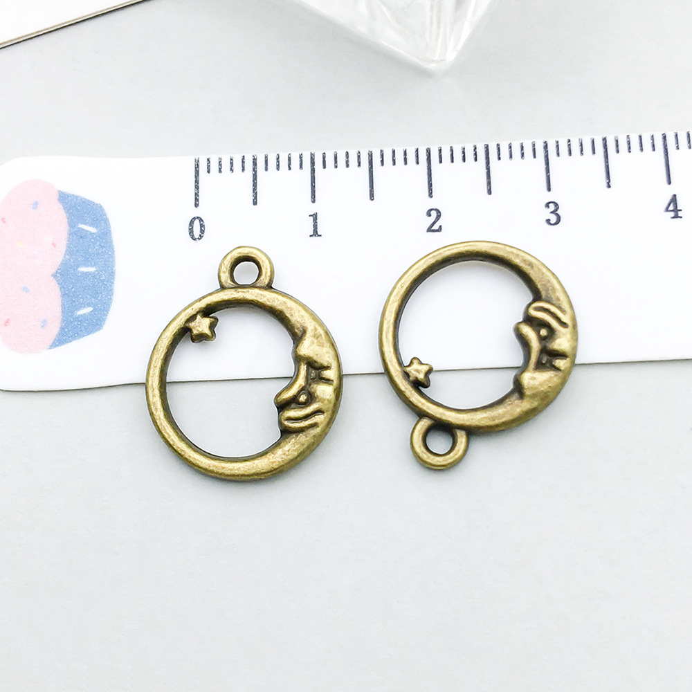 6:1 ancient green moon star 16*19mm-1.5g-9063