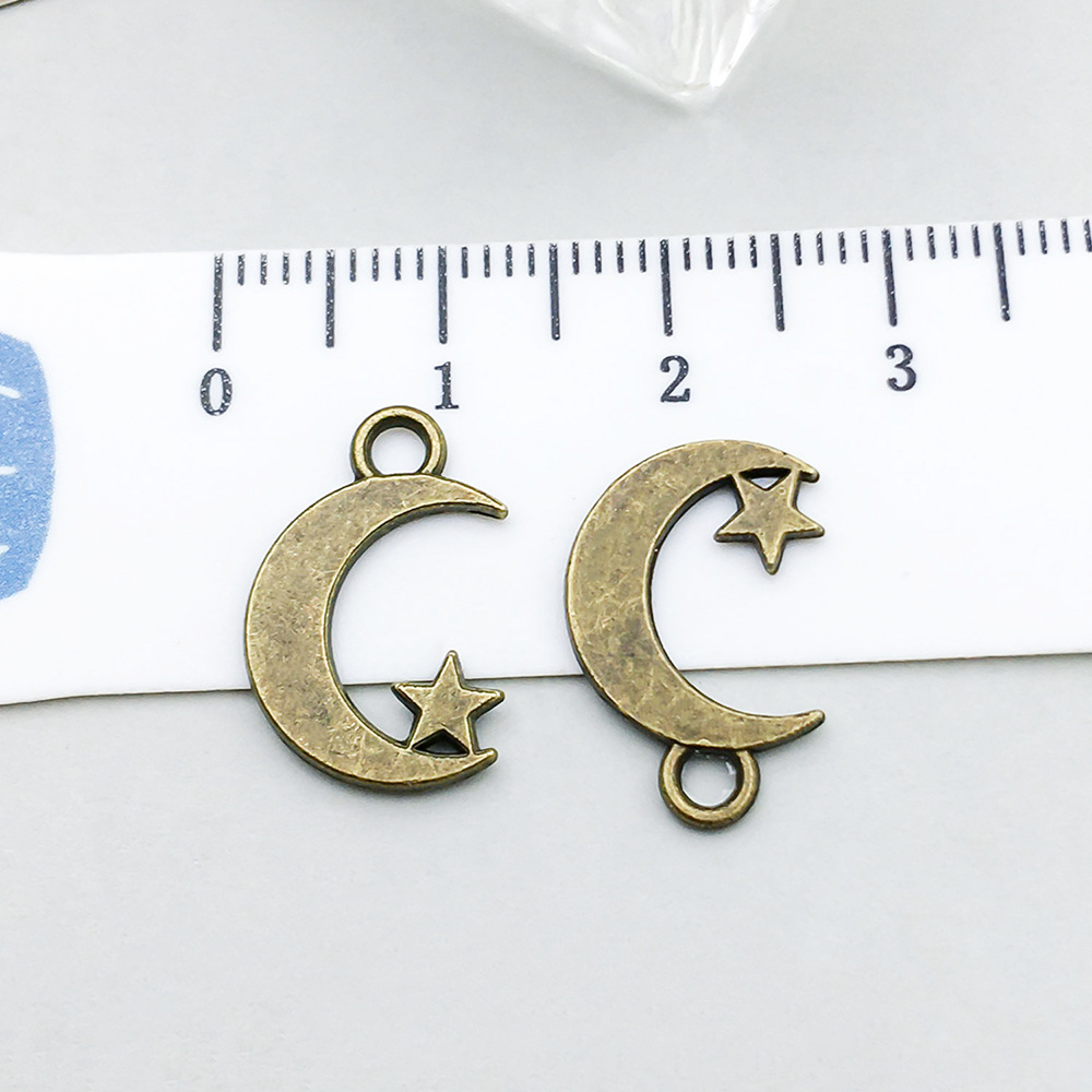 11:1 ancient green moon star 11*17mm-0.7g-20856