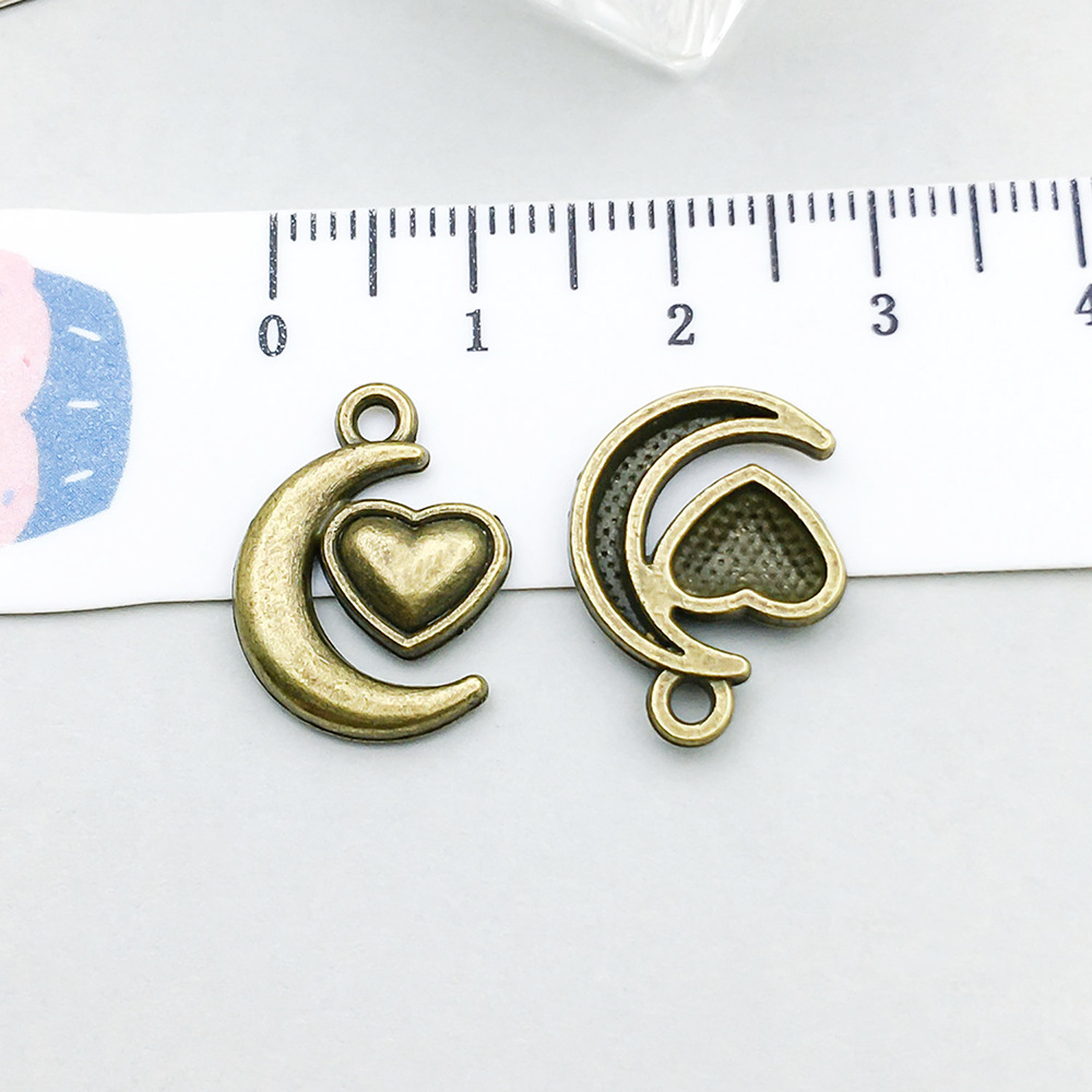 13:1 ancient green love moon 13*18mm-1.4g-20858