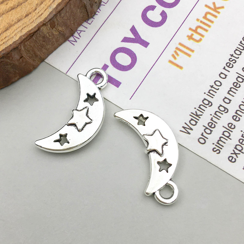 5:1 ancient silver moon 9*19mm-1g-10956