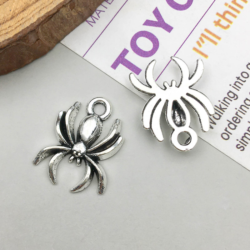 12:1 ancient silver spider 14*18mm-1g-b110