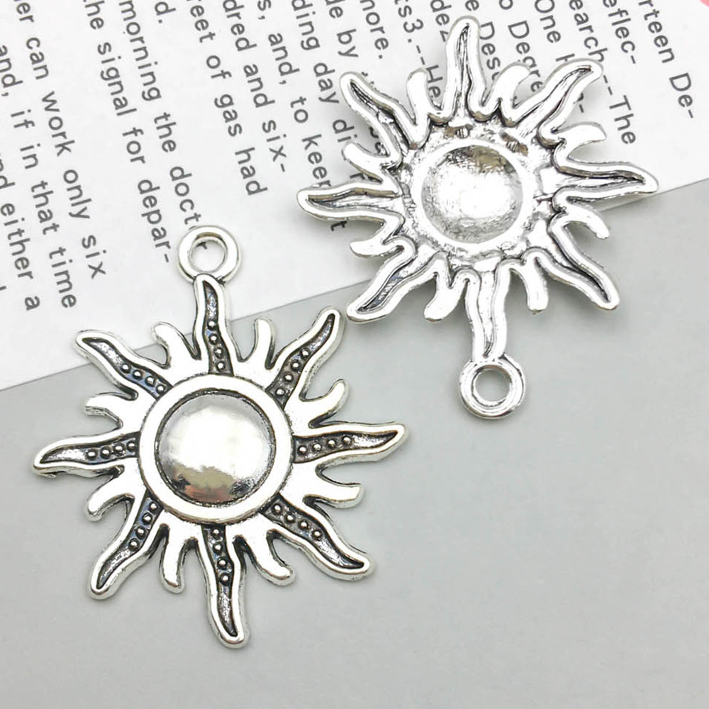 7:1 ancient silver sun 25*28mm-1.5g-7187