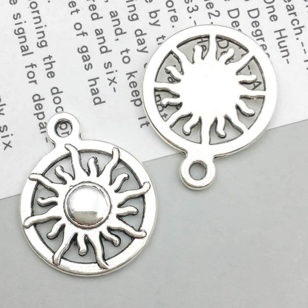 13:1 ancient silver moon sun 16*19mm-1.4g-8230