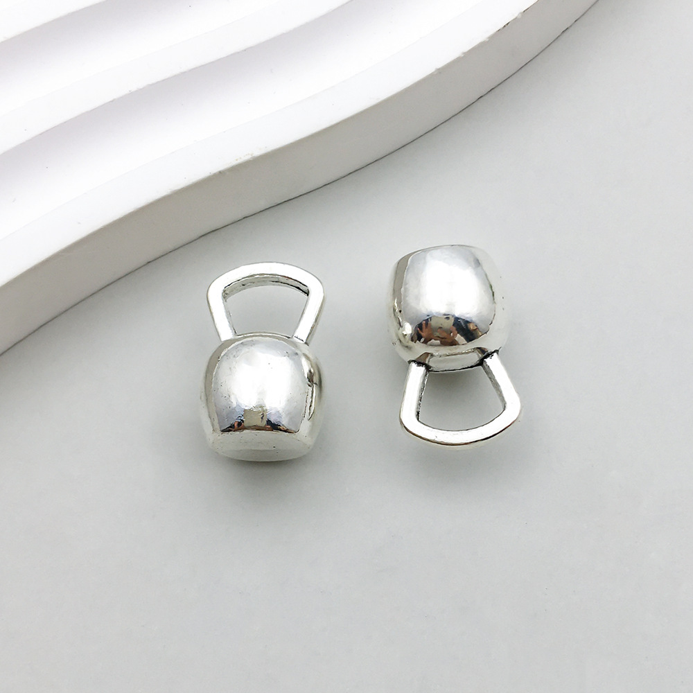 10:1 ancient silver sports equipment dumbbell 11*18mm-6.5g-9010