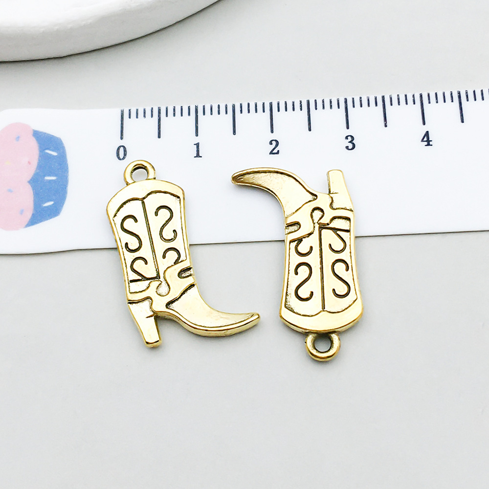 6:1 ancient gold boots 25*15mm-2.2g-19227
