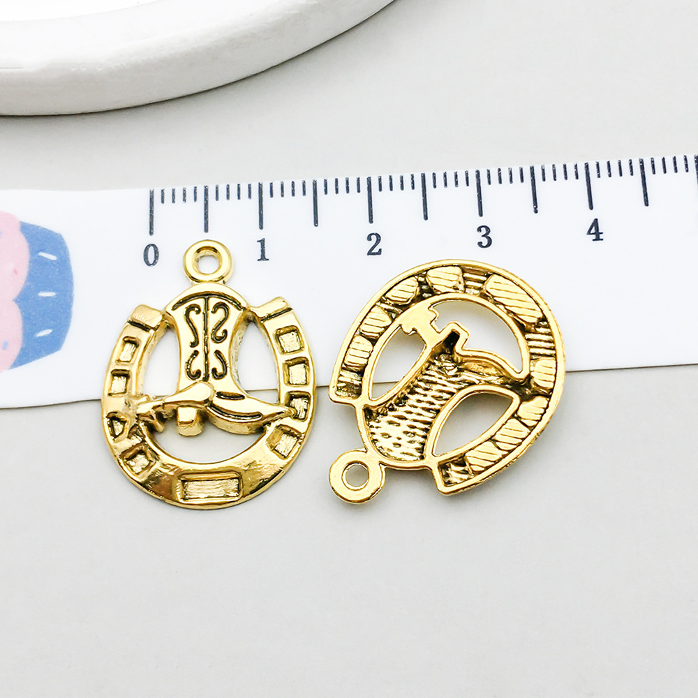 12:1 ancient gold boots 25*19mm-1.9g-19241