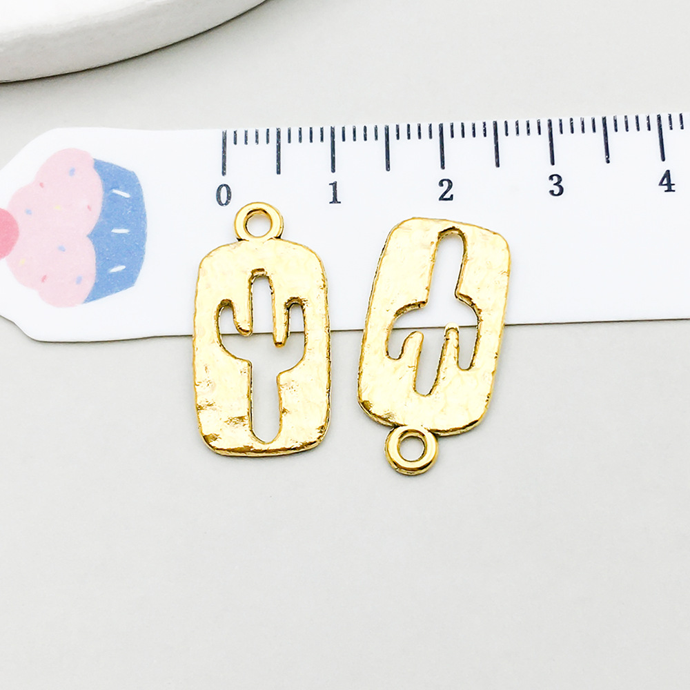 13:1 ancient gold cactus 23*12mm-1.3g-19242