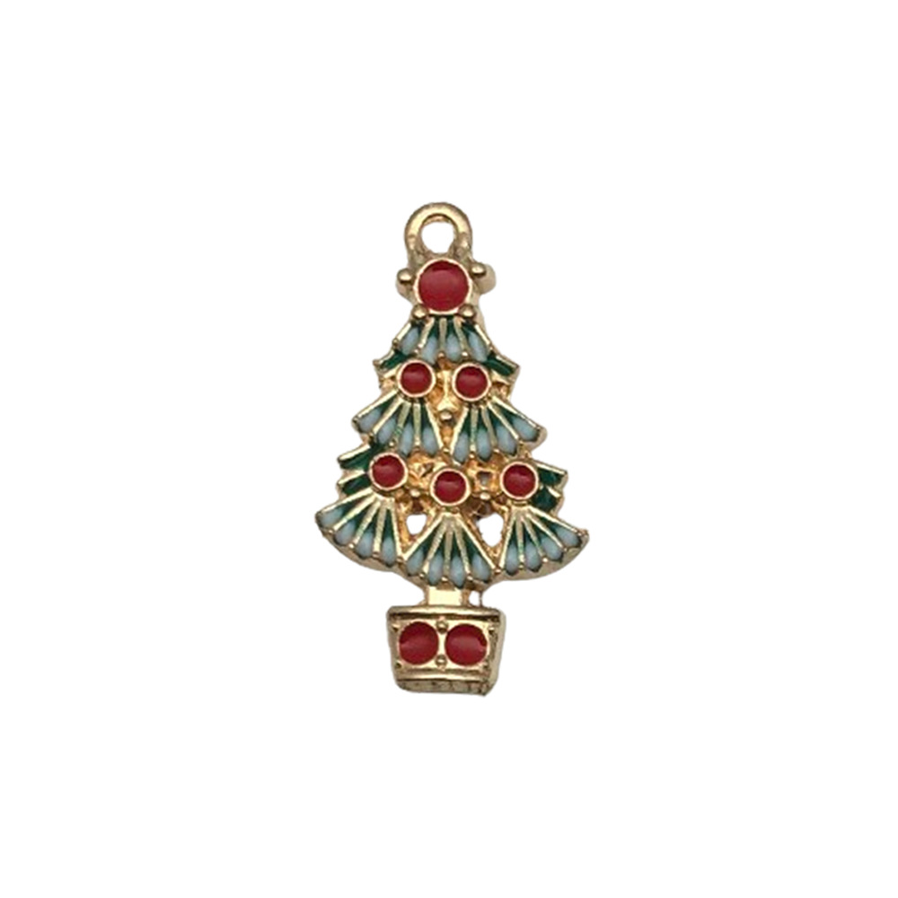 13:1 kc gold drop oil small size multicolor Christmas tree 15*29mm-2.1g-12516