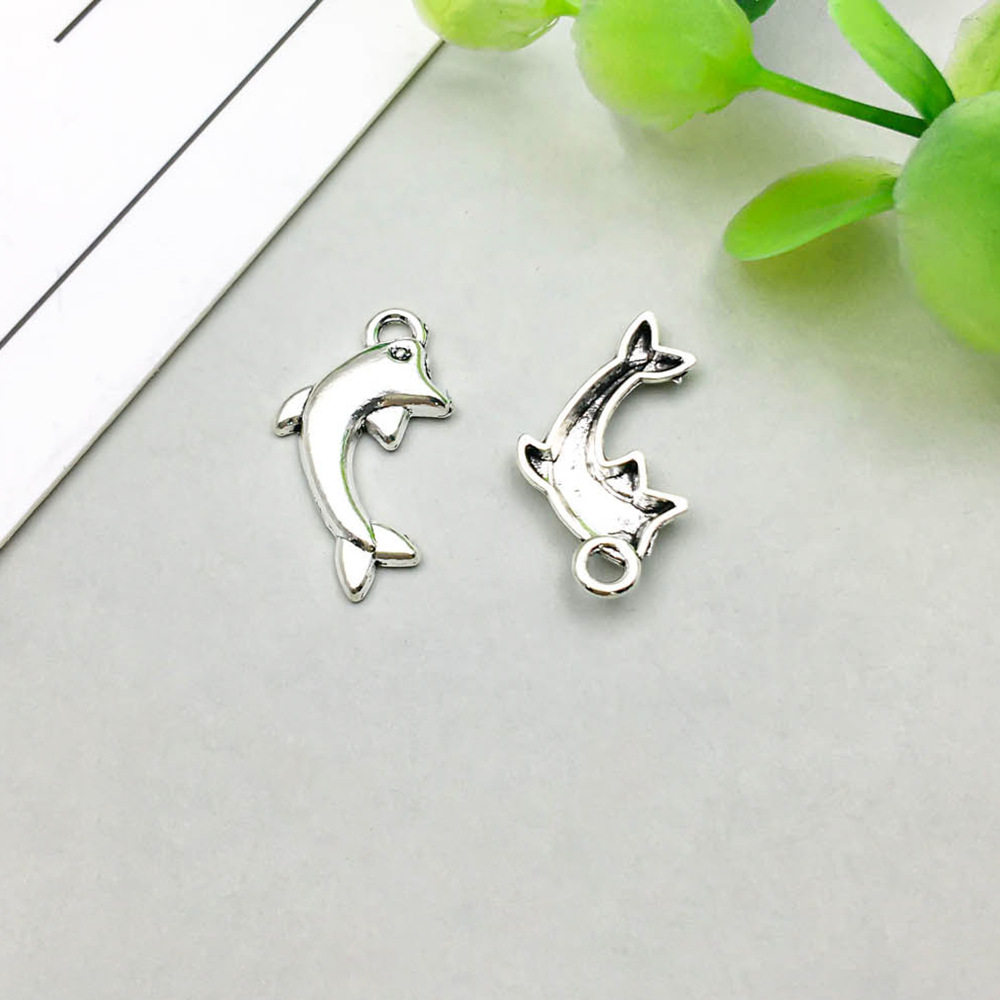 16:1 ancient silver dolphin 11*20mm-0.5g-17314