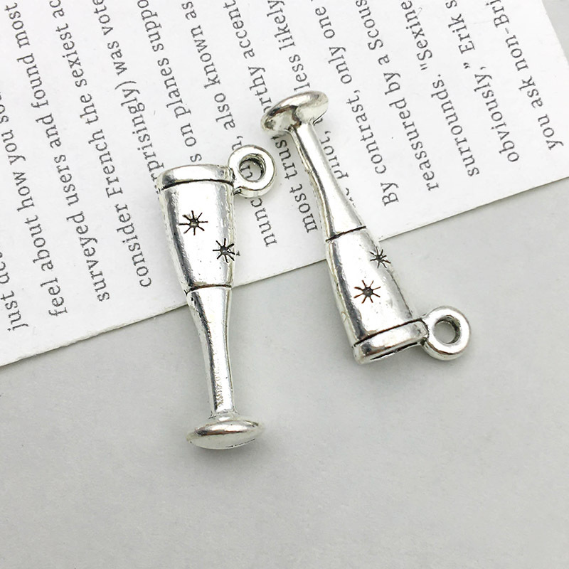 4:1 ancient silver wine glass 10*25mm-2g-10550