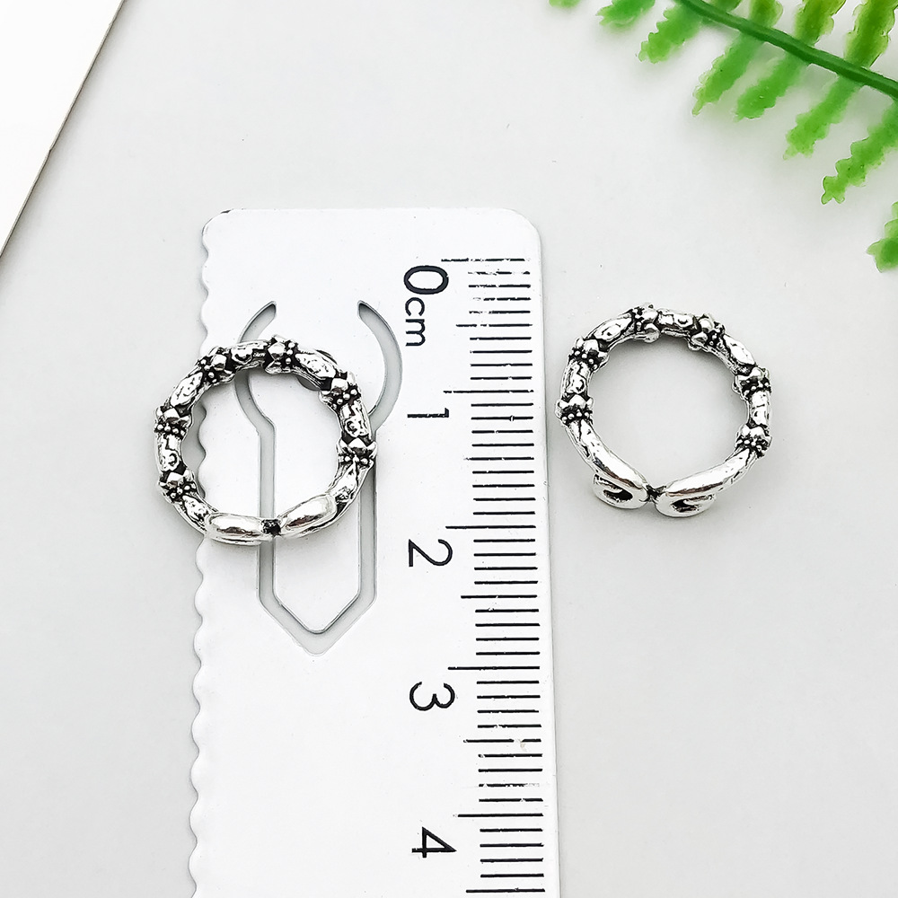 J 1个古银齐天大圣金箍15*16mm