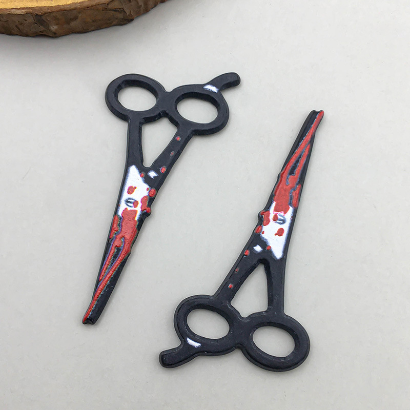 9:1 Halloween acrylic blood stains scissors 23*50mm-0.7g-16984